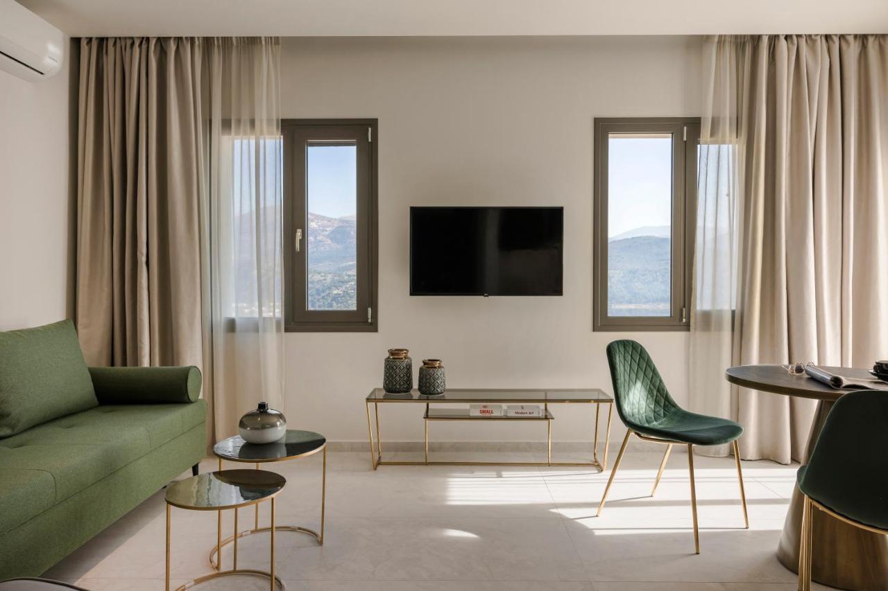 Anthemis Living Aparthotel อาร์กอสโตลี ภายนอก รูปภาพ